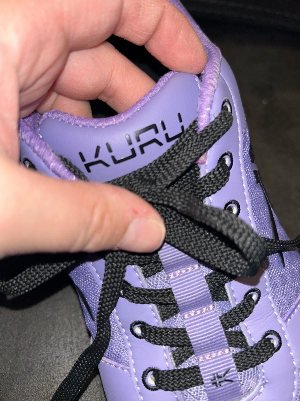 Kuru Quantum 2 Lavender Black Athletic Comfort Ergonomic Sneakers Women’s 10 - Picture 14 of 16
